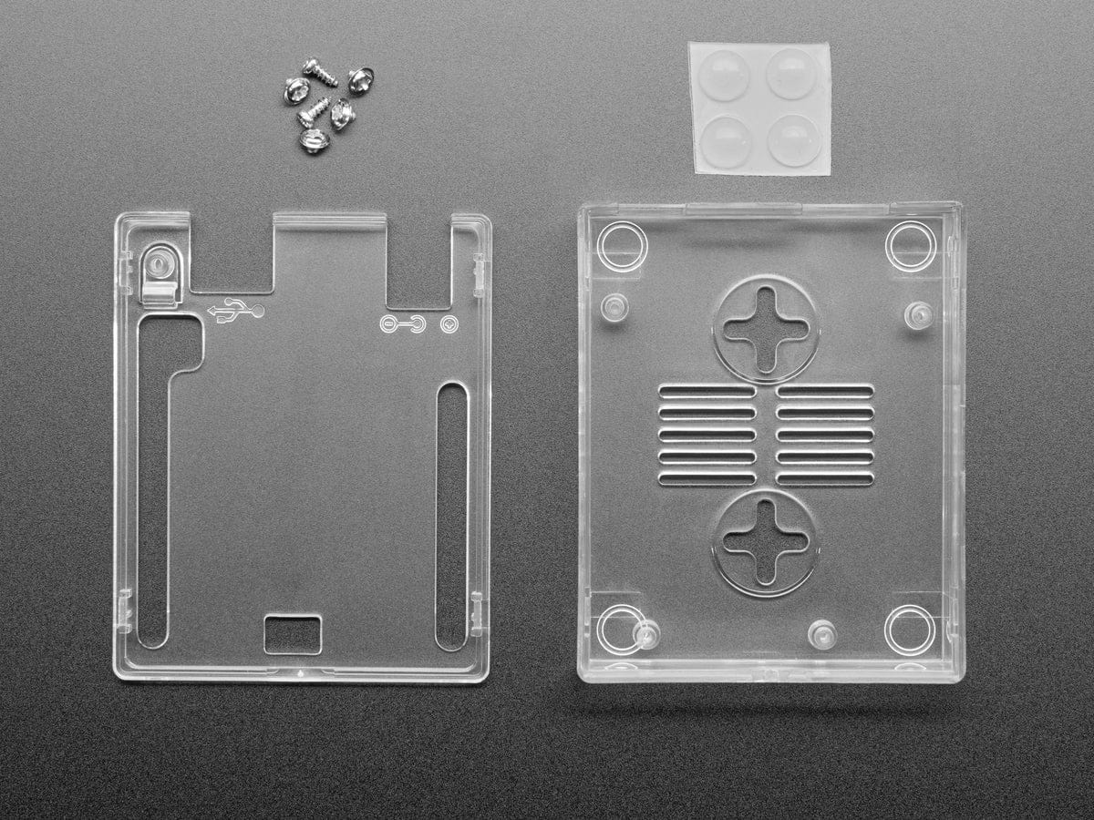 Clear Enclosure for Arduino or Metro - The Pi Hut