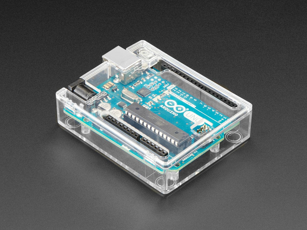 Clear Enclosure for Arduino or Metro - The Pi Hut