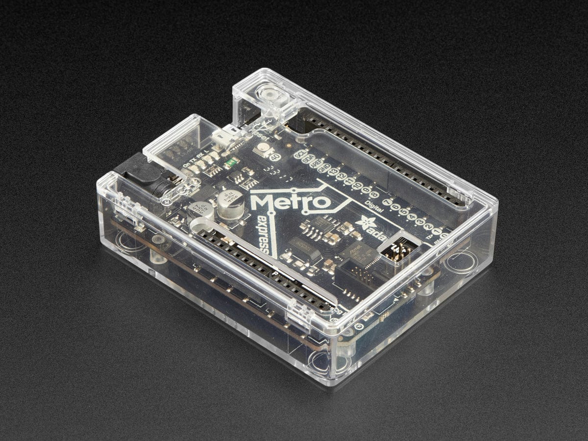 Clear Enclosure for Arduino or Metro - The Pi Hut