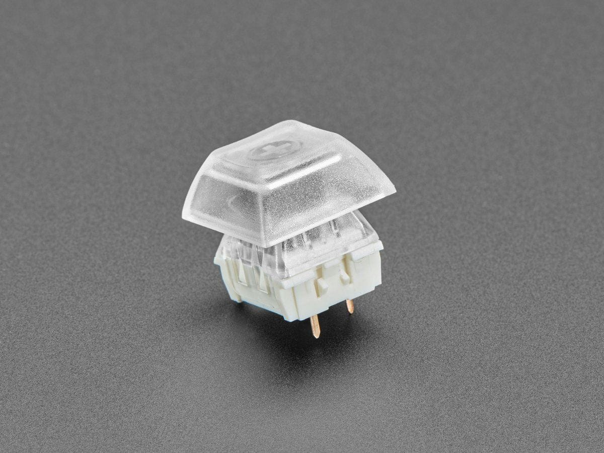 Clear Keycaps for MX Compatible Switches - 12-pack - The Pi Hut