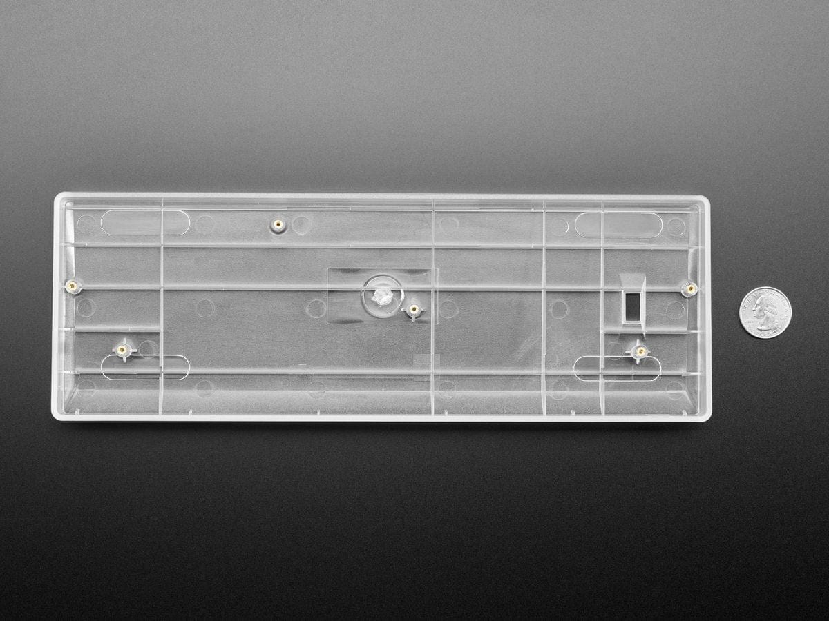 Clear Plastic 60% / GH60 Keyboard Shell - The Pi Hut