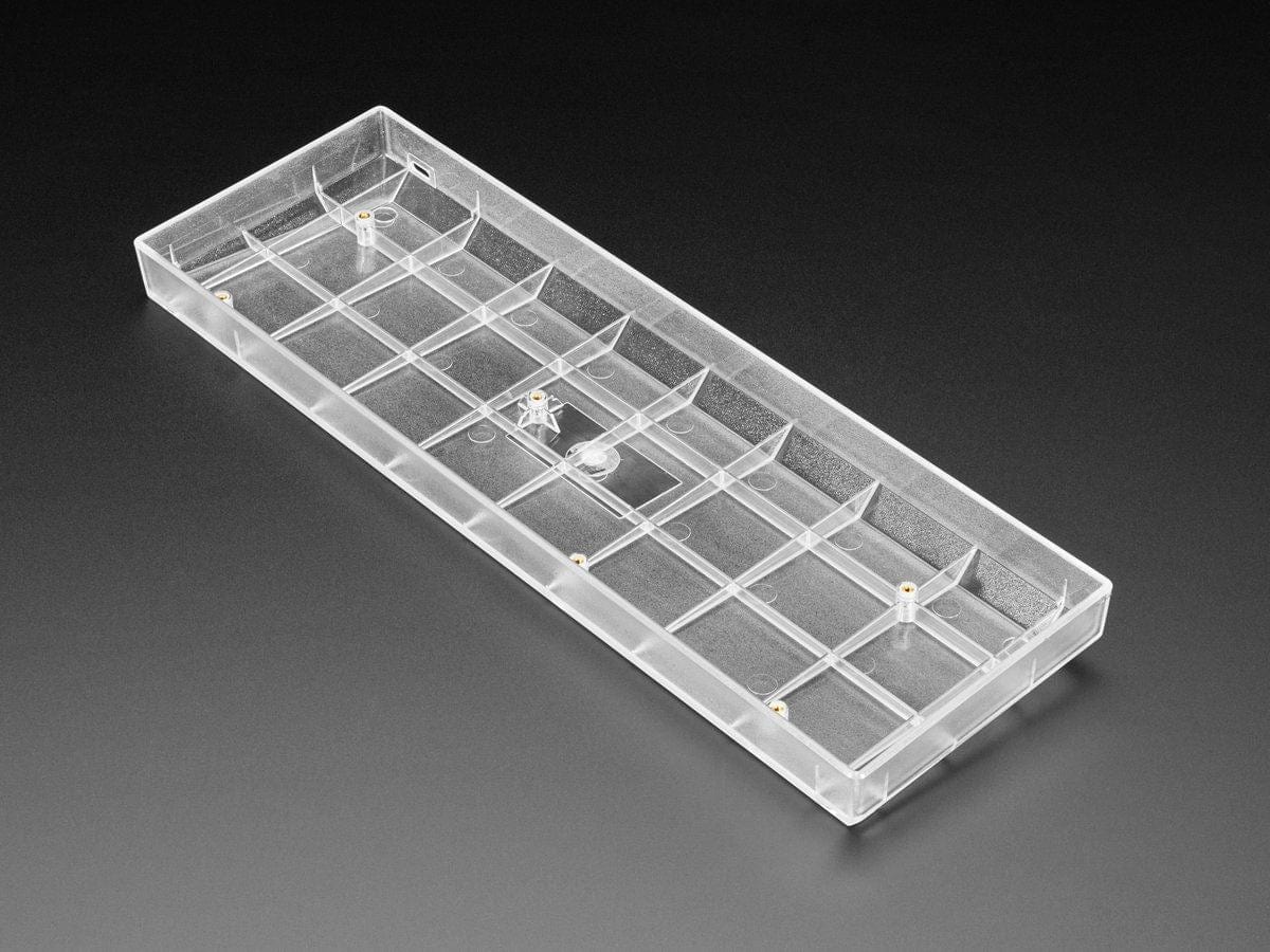 Clear Plastic 65% / JKDK K68 Keyboard Shell - The Pi Hut