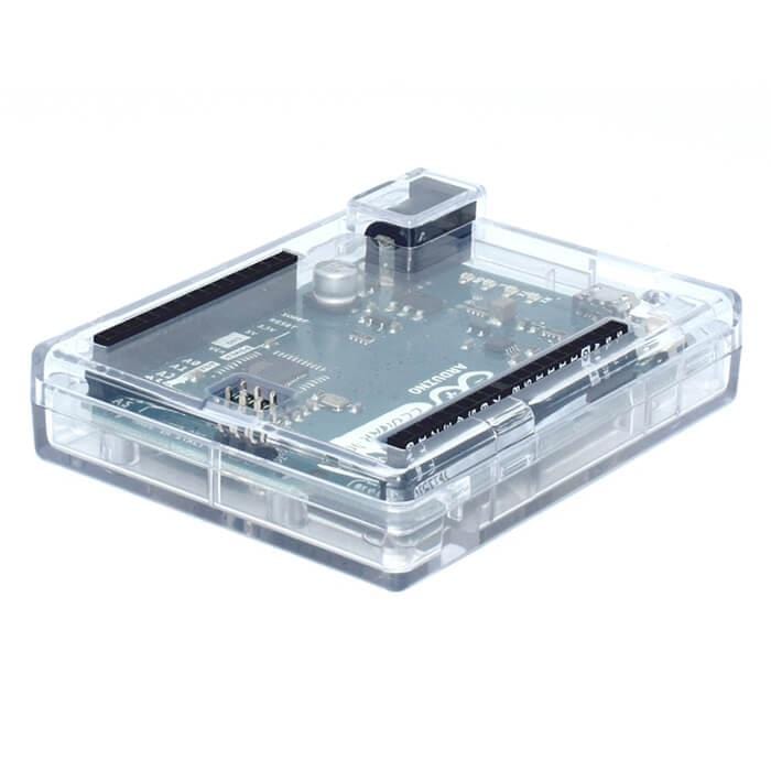 Clear Protective Case for Arduino Leonardo - The Pi Hut