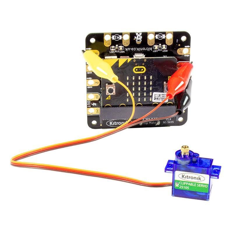 Clippable Servo for micro:bit - The Pi Hut