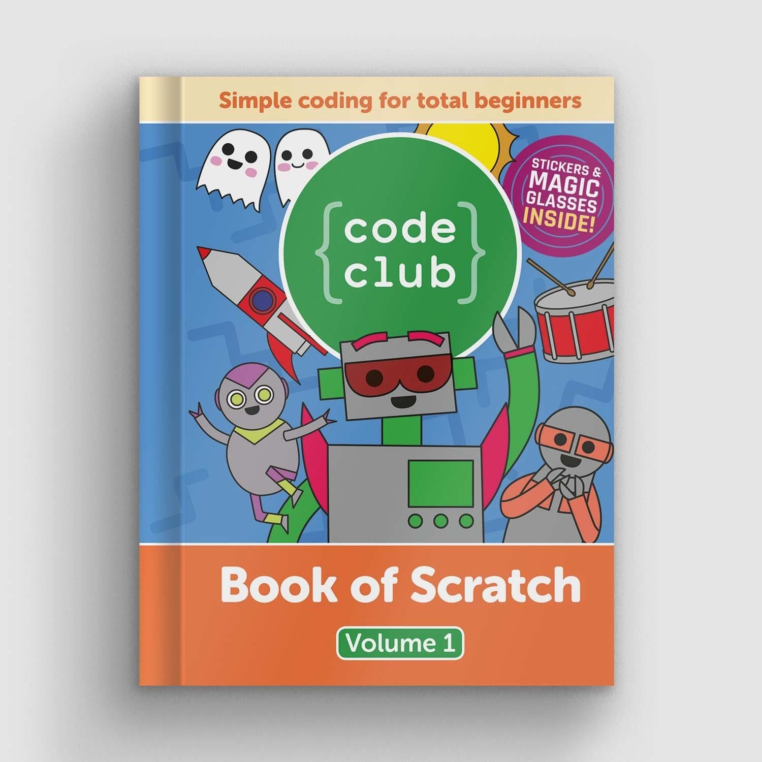 Code Club Book of Scratch - Volume 1 [Discontinued] - The Pi Hut