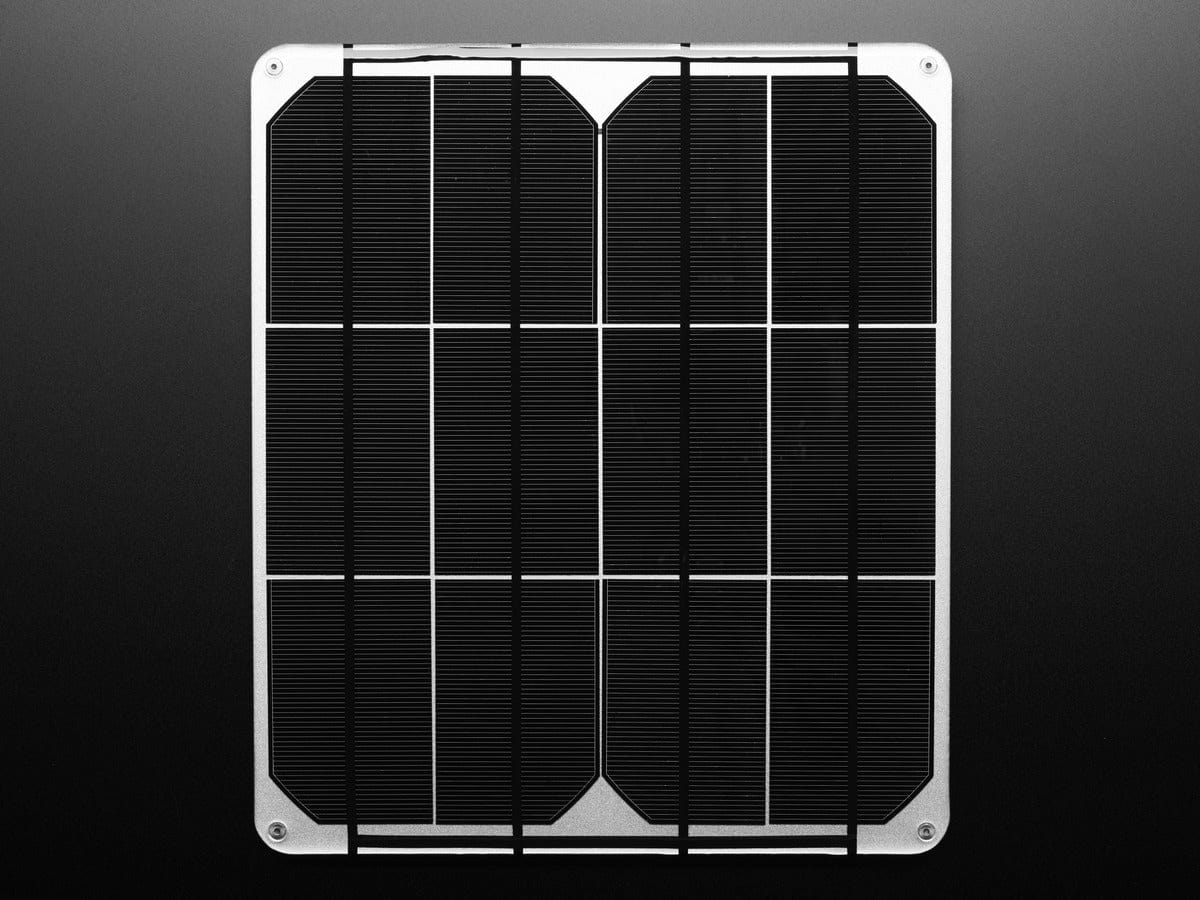 Colossal 6V 9W Solar Panel - The Pi Hut