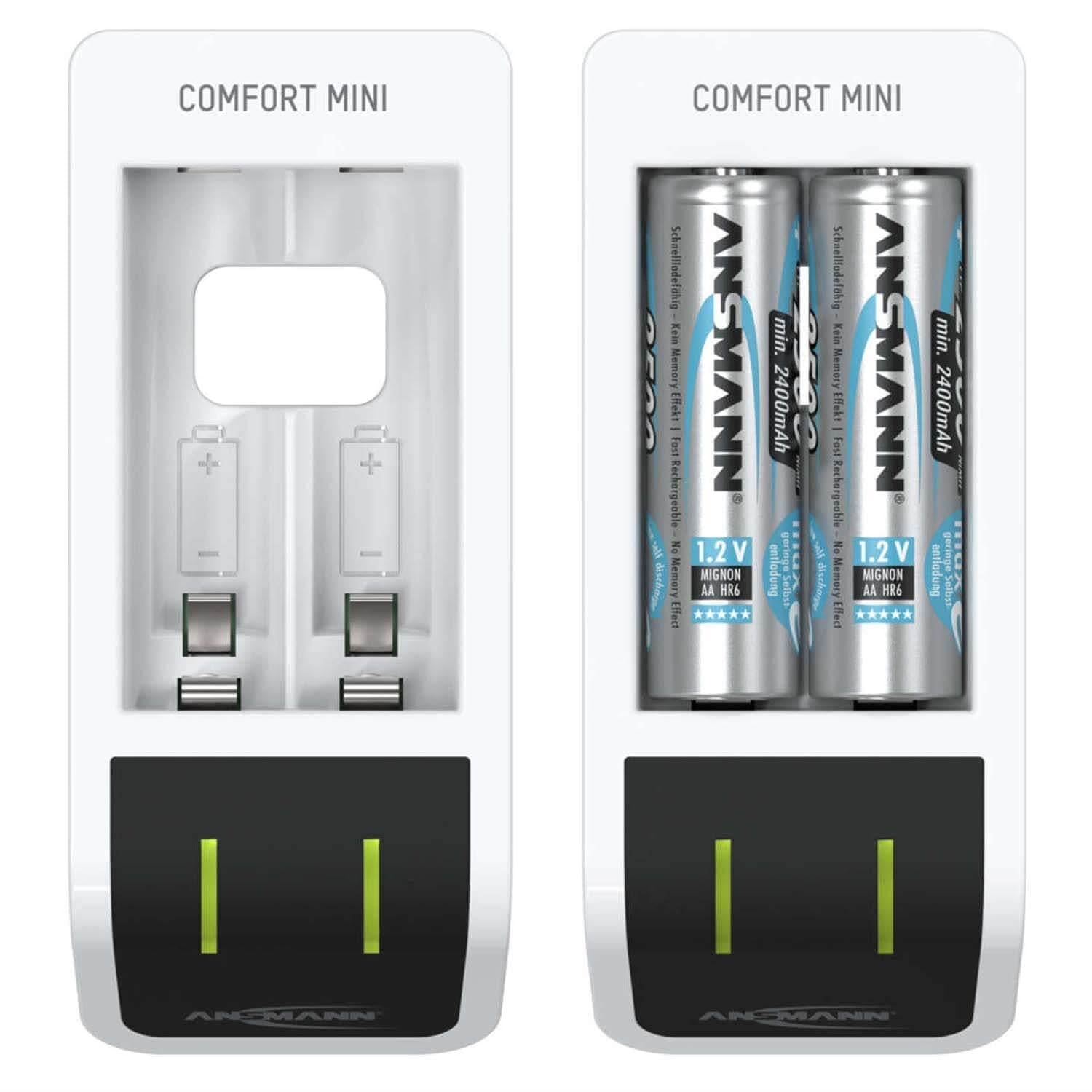 Comfort Mini AA/AAA NiMH Battery Charger - The Pi Hut