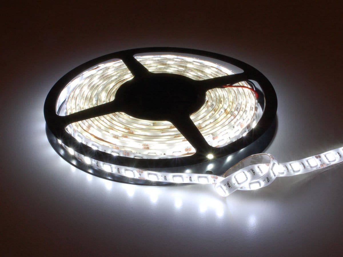 Cool White LED Weatherproof Flexi-Strip 60 LED - The Pi Hut