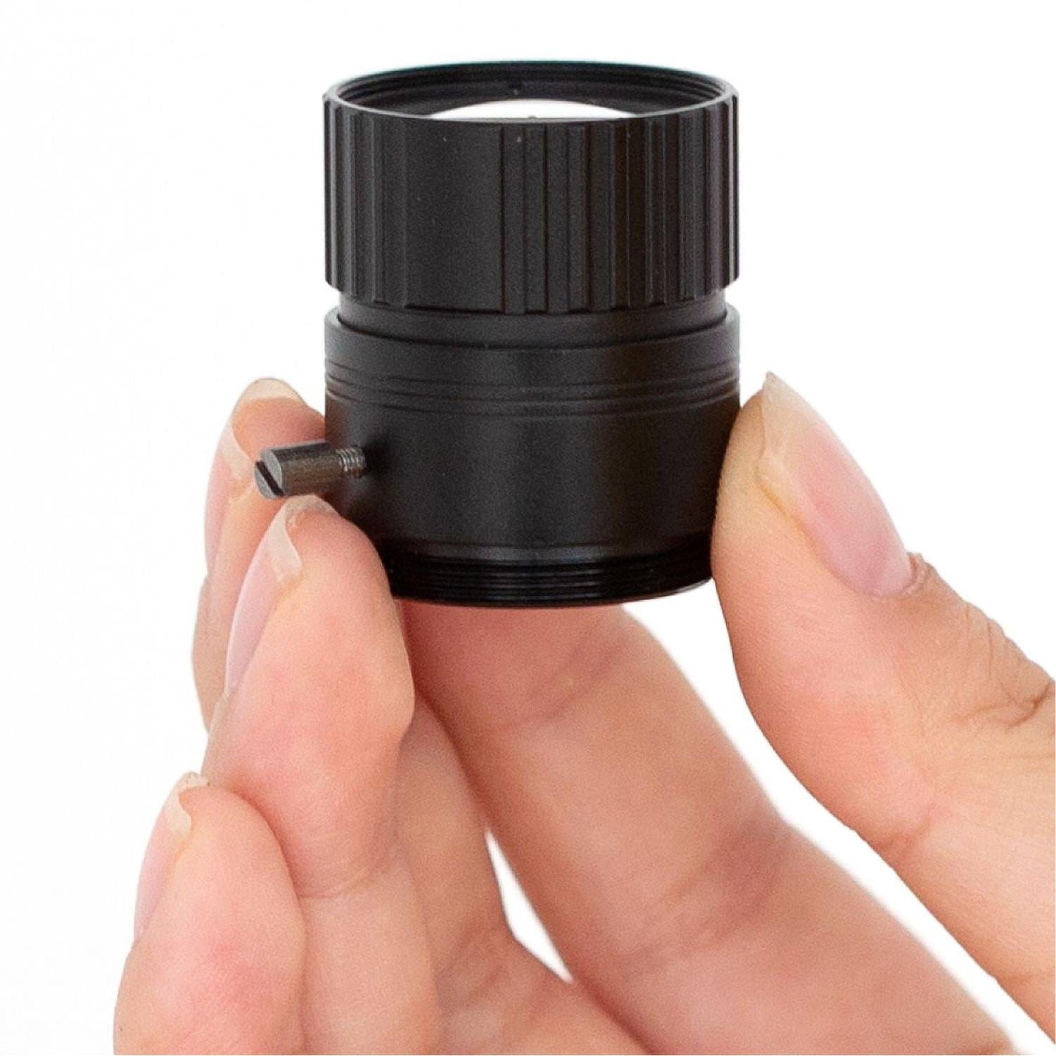 CS-Mount Lens for Raspberry Pi HQ Camera - 25mm Focal Length - The Pi Hut