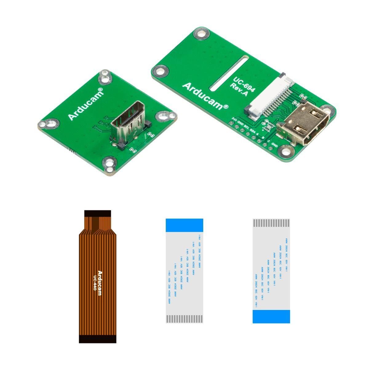 CSI to HDMI Adapter Board Raspberry Pi HQ Camera - The Pi Hut