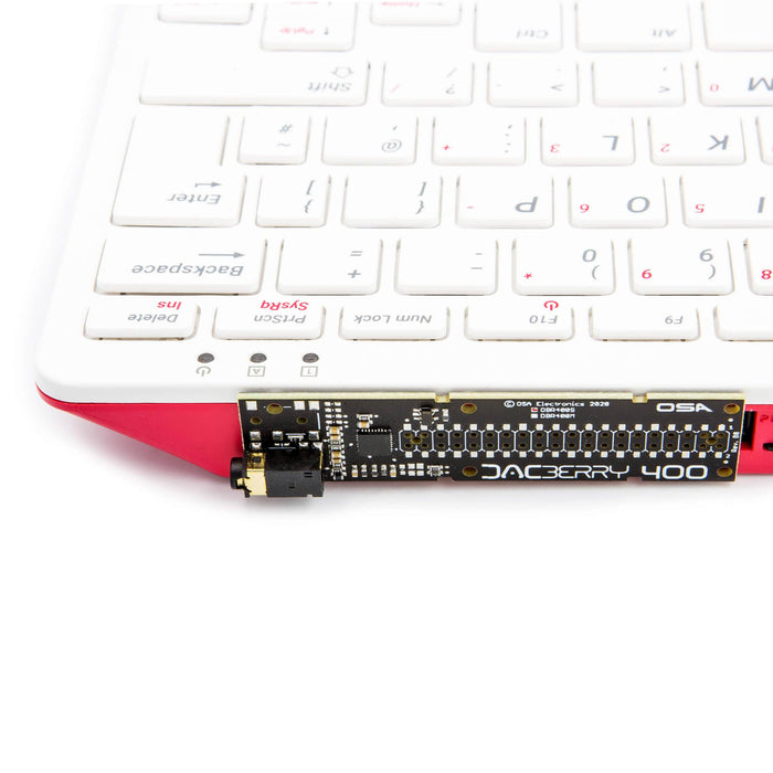 DACBerry 400S Audio Card for Raspberry Pi 400 [Discontinued] - The Pi Hut