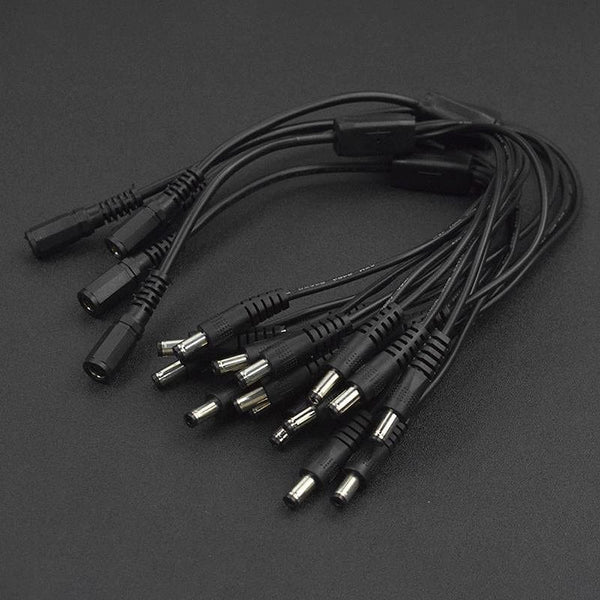 Separateur 4 voies d'alimentation Power Jack 2,1mm - Semageek