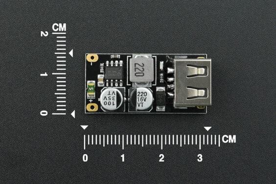 DC-DC Fast Charge Module 6~32V to 5V/3A - The Pi Hut