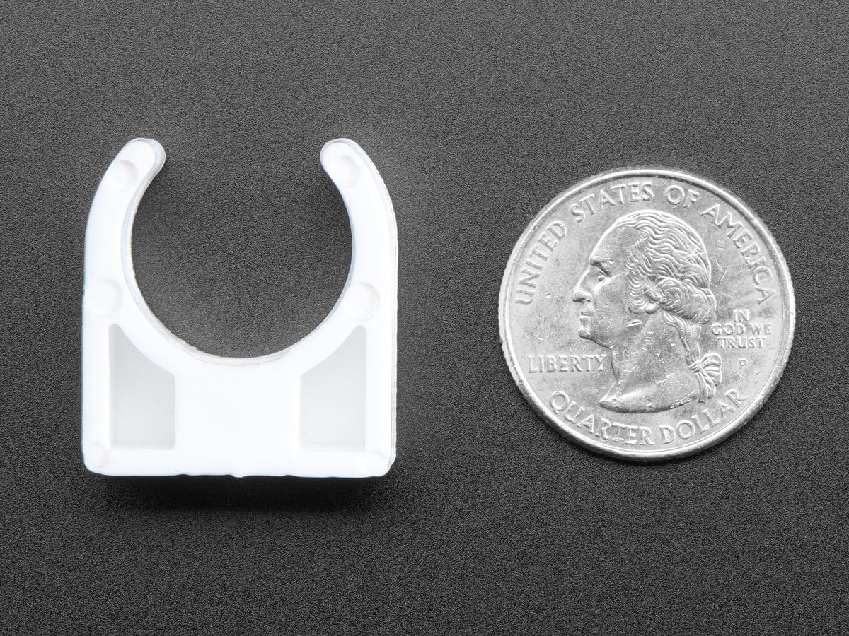 DC Motor Plastic Mount - 130 Size / 20mm Diameter - The Pi Hut