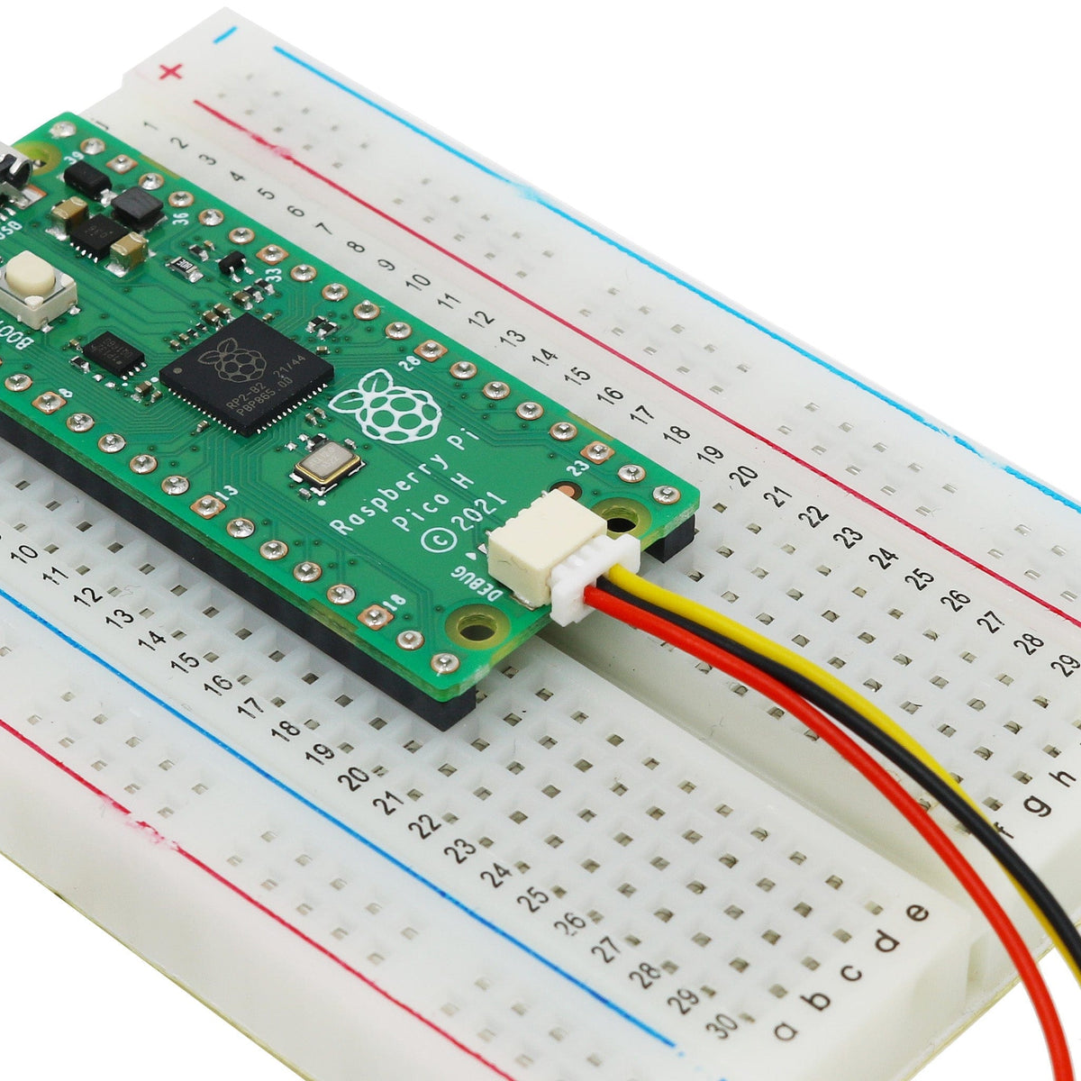 3-pin JST-SH Cable Joiner for Raspberry Pi UART/SWD - The Pi Hut