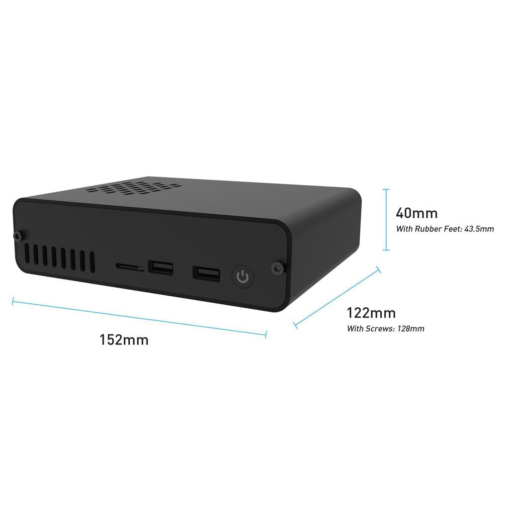 DeskPi Pro Set-top Box For Raspberry Pi 4 - The Pi Hut