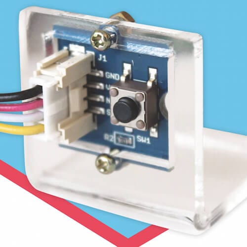 Dexter -  GrovePi & GoPiGo Acrylic Sensor Mount (4pk) - The Pi Hut