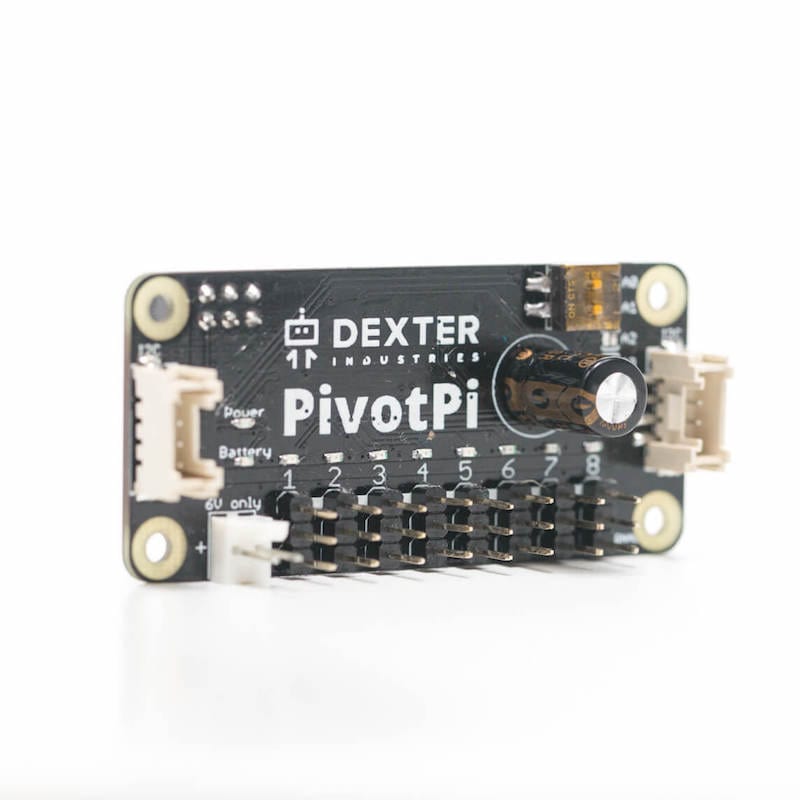 Dexter - PivotPi Starter Kit Inc. Raspberry Pi 3 B+ [Discontinued] - The Pi Hut