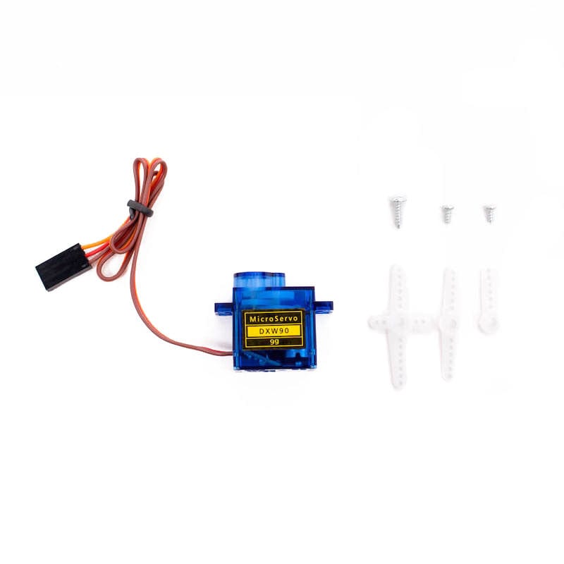 Dexter - Small Servo Motor Set for PivotPi (4pcs) - The Pi Hut