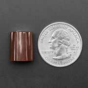 Brown Micro Potentiometer Knob - 4 pack - The Pi Hut