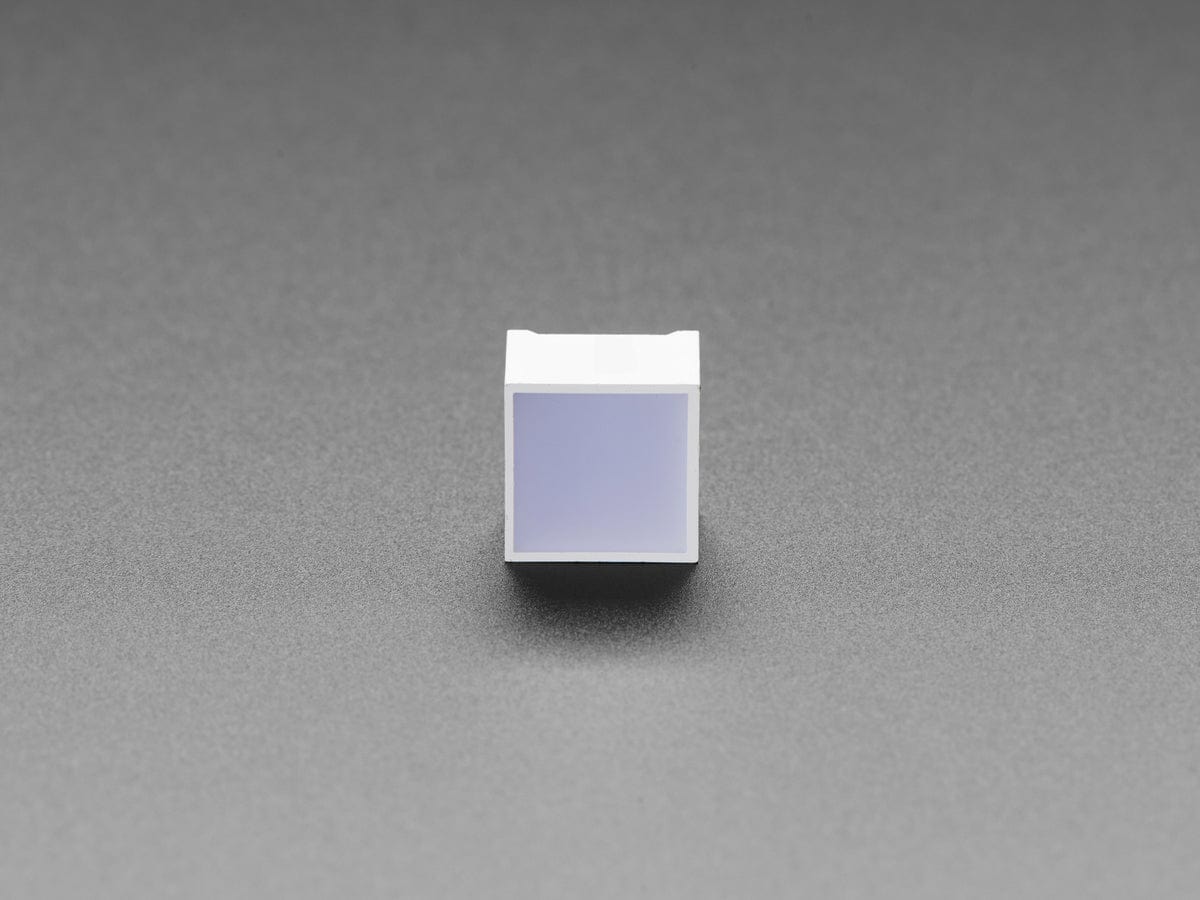 Diffused Blue Indicator LED - 15mm Square - The Pi Hut