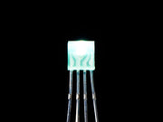 Diffused Rectangular 5mm RGB LEDs - Pack of 10 - The Pi Hut