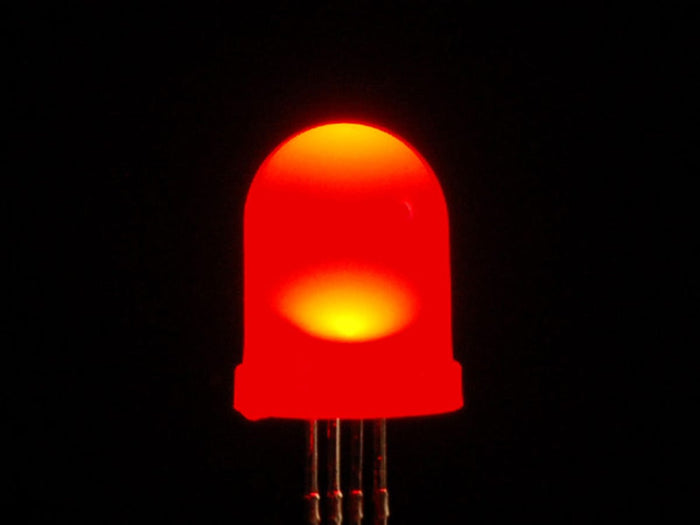 Diffused RGB (tri-color) 10mm LED (10 pack) (Common Anode) | The Pi Hut