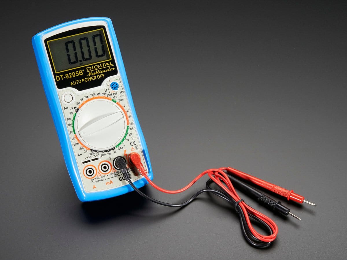 Digital Multimeter - Model 9205B+ - The Pi Hut