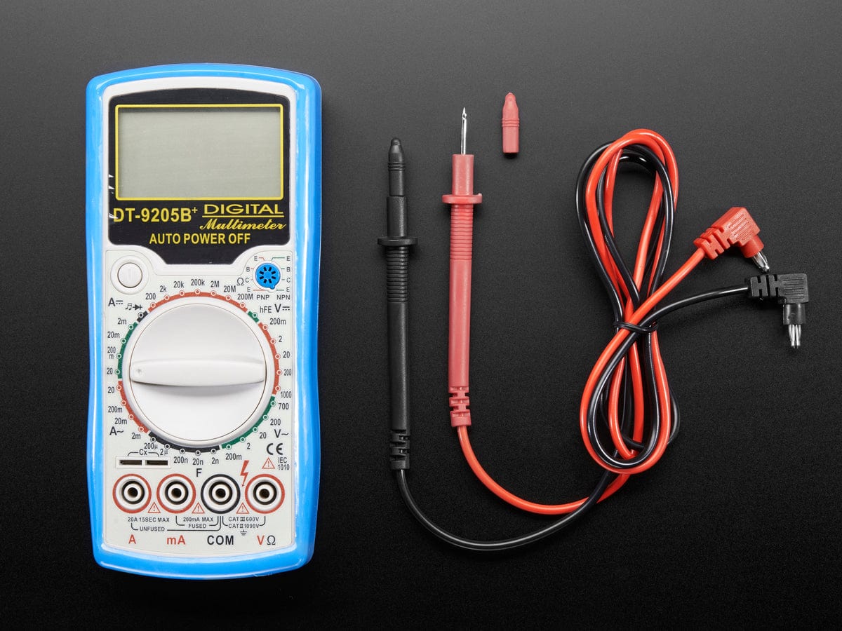 Digital Multimeter - Model 9205B+ - The Pi Hut