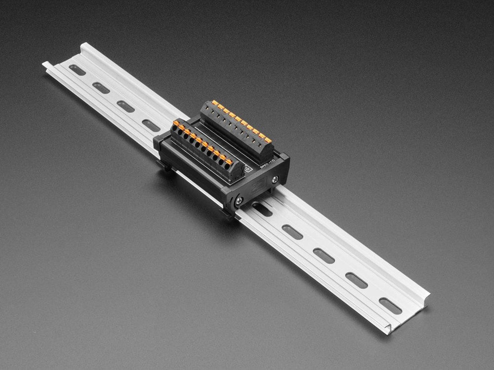 DIN Rail 10x10 to Terminal Block Adapter - The Pi Hut