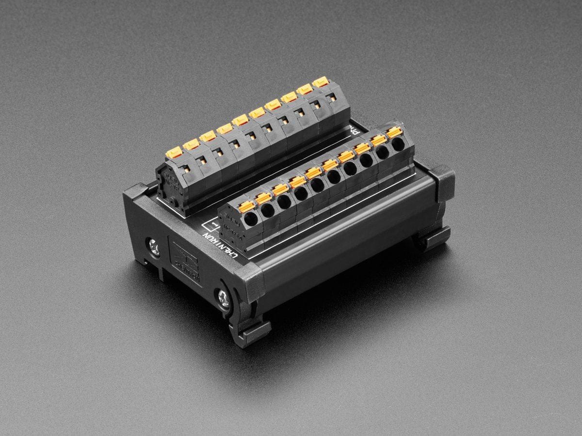 DIN Rail 10x10 to Terminal Block Adapter - The Pi Hut