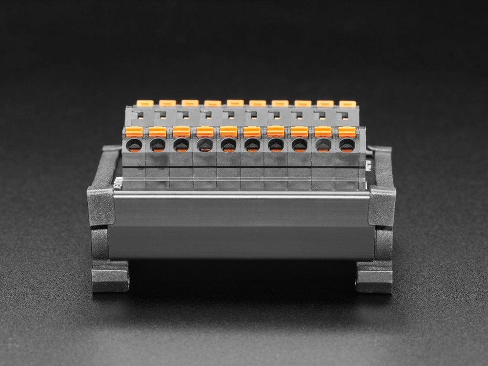 DIN Rail 10x10 to Terminal Block Adapter - The Pi Hut