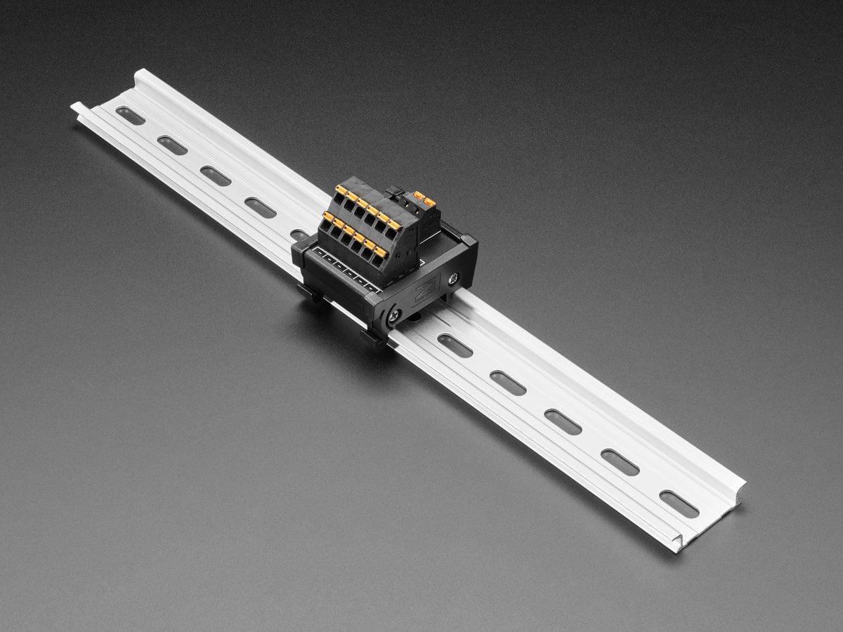 DIN Rail Dual 1x6 to Terminal Block Adapter - The Pi Hut