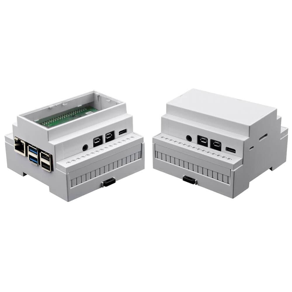 DIN Rail Mount Enclosure for Raspberry Pi 4 - The Pi Hut