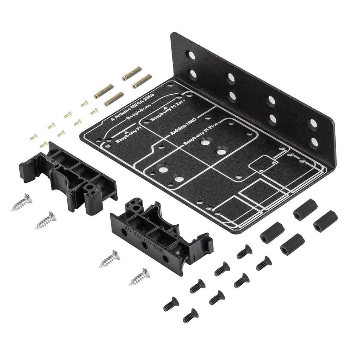 DIN Rail Mount for Raspberry Pi, Zero, Pico and Arduino - The Pi Hut