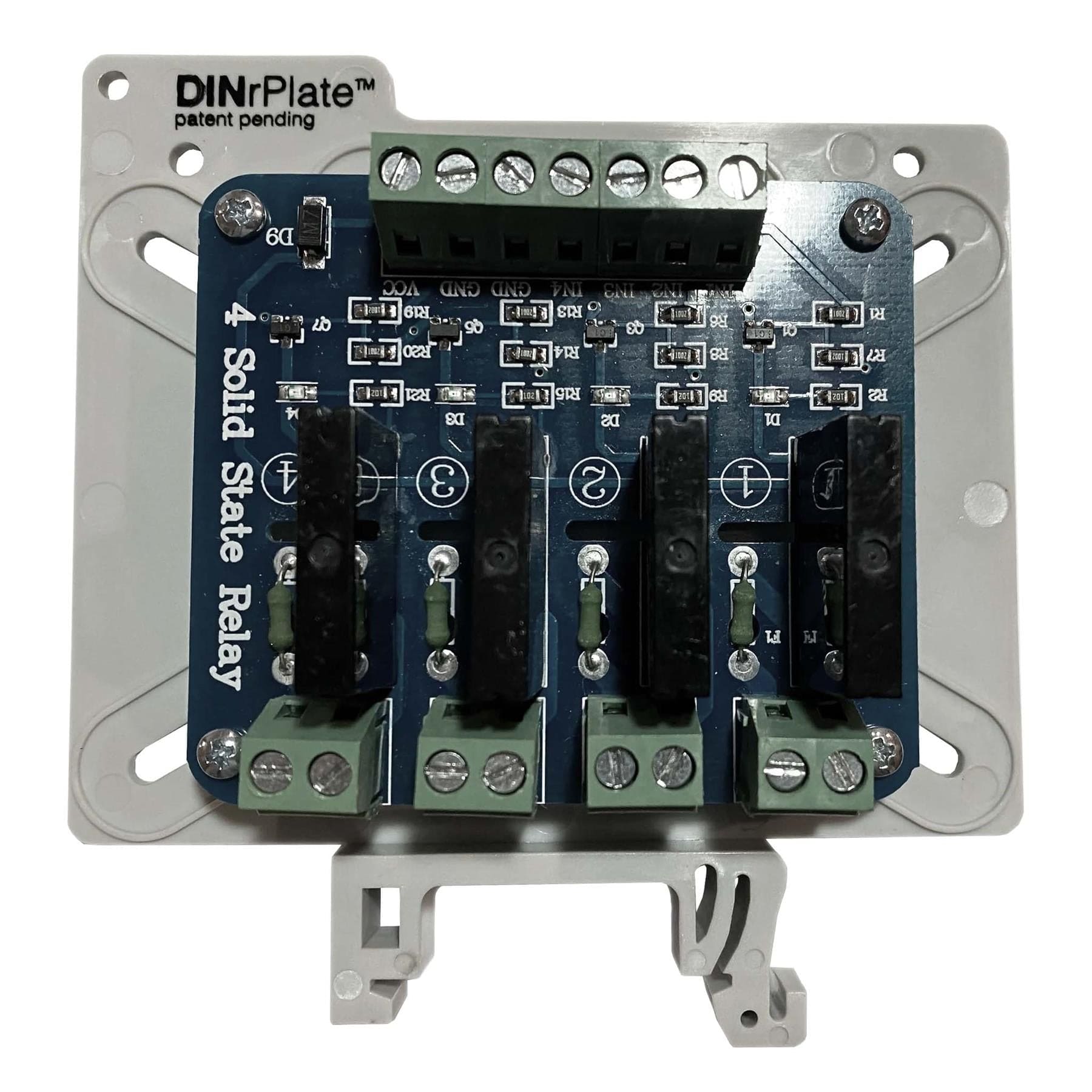 DINrPlate Universal - PCB DIN Rail Mount - The Pi Hut