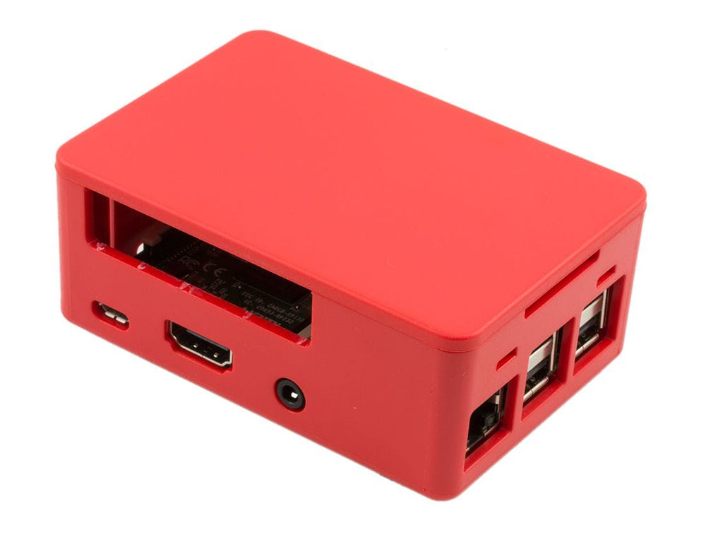[Discontinued] HighPi Raspberry Pi B+/2/3/3B+ Case - Red - The Pi Hut