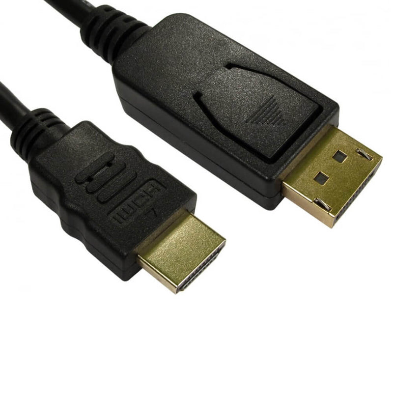 DisplayPort to HDMI Cable for Raspberry Pi 3 - The Pi Hut
