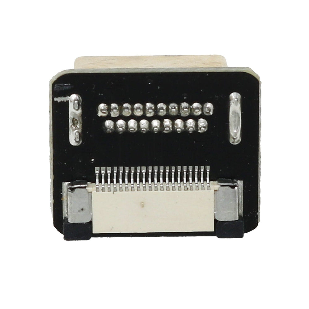 DIY HDMI Cable Parts - Right Angle (L Bend) HDMI Plug Adapter - The Pi Hut