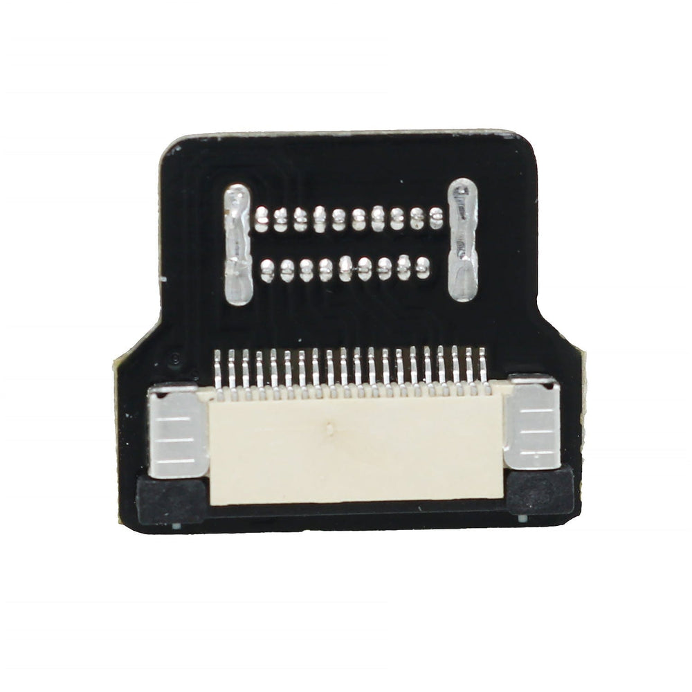 DIY HDMI Cable Parts - Right Angle (L Bend) Micro HDMI Plug - The Pi Hut
