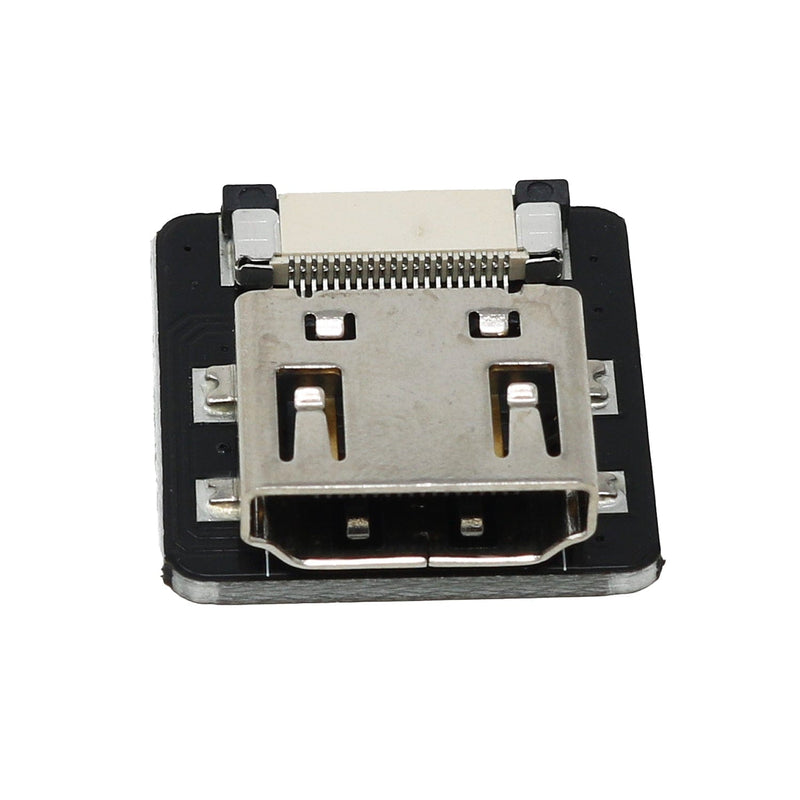 DIY HDMI Cable Parts - Straight HDMI Socket Adapter - The Pi Hut