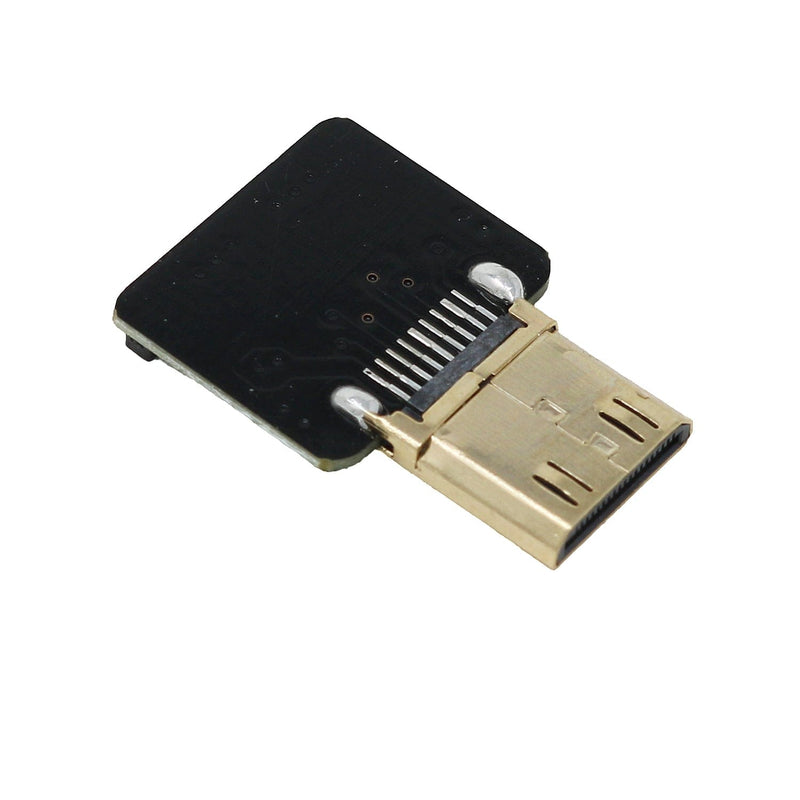 DIY HDMI Cable Parts - Straight Micro HDMI Plug Adapter : ID 3556
