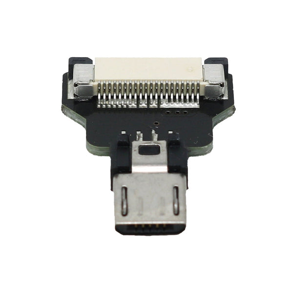 DIY USB Cable Parts - Straight Micro USB Plug - The Pi Hut