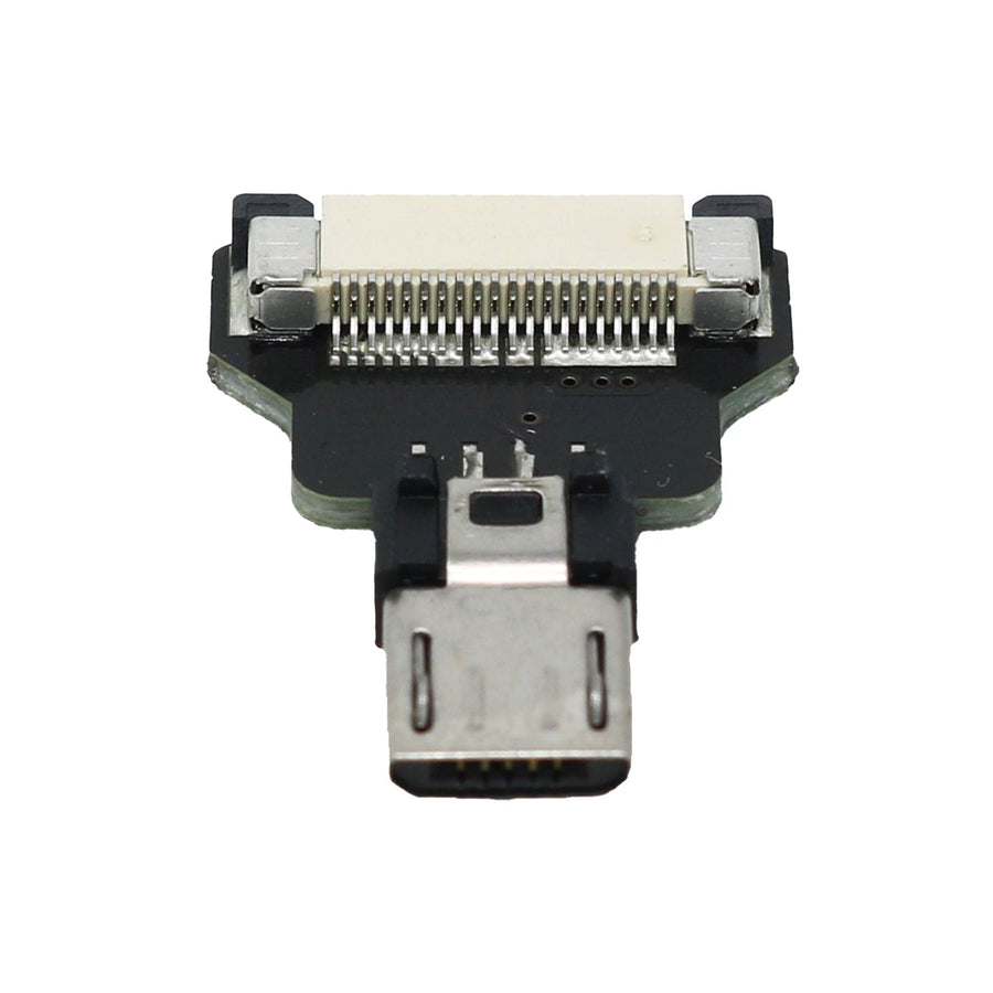 DIY USB Cable Parts - Straight Micro USB Plug - The Pi Hut
