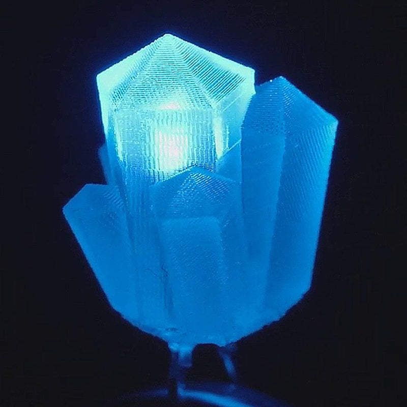dLUX-dLITE Blue Crystal Shape LEDs (5 Pack) - The Pi Hut