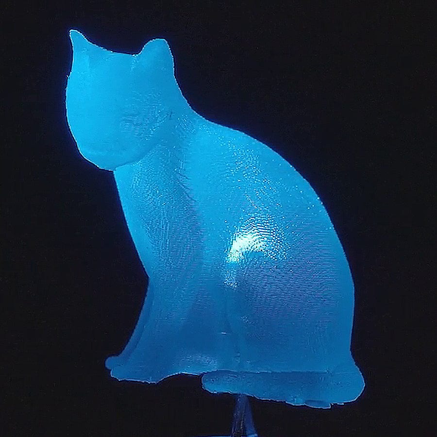 dLUX-dLITE Blue Kitty Shape LEDs (5 Pack) - The Pi Hut