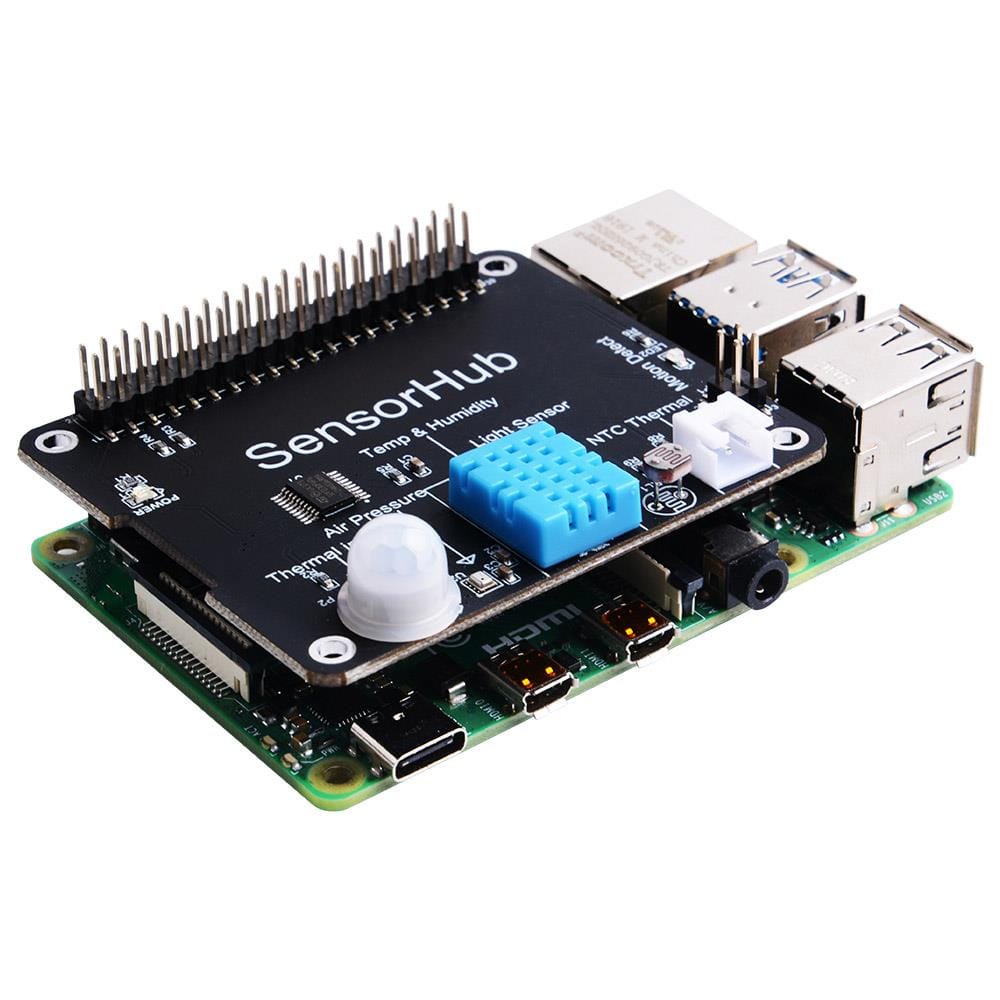 DockerPi Sensor Hub for Raspberry Pi - The Pi Hut