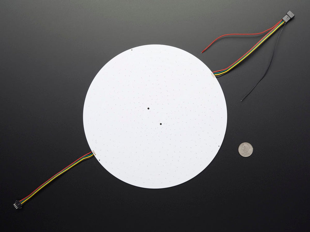 DotStar RGB LED Disk - 240mm diameter - The Pi Hut