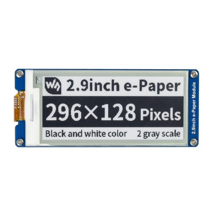 E-Ink Display Module - 2.9" (296x128) - The Pi Hut