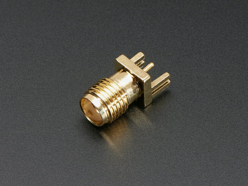 Edge-Launch SMA Connector for 0.8mm / 0.031" Slim PCBs - The Pi Hut
